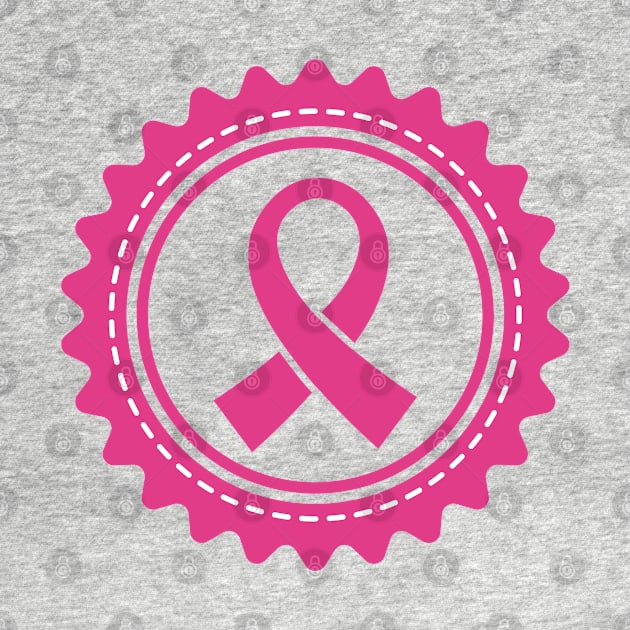 Pink Ribbon Logo by Hayden Mango Collective 